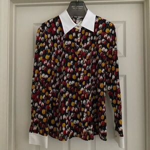 *NWT* ST JOHN Silk Top Size 10